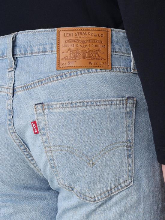 25FW 리바이스 데님 팬츠 04511 6137 Gnawed Blue - LEVI'S