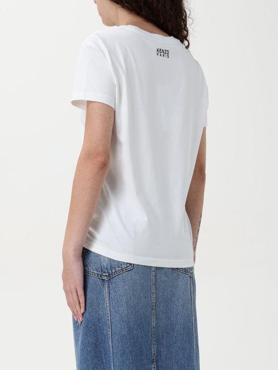 25FW 겐조 반팔 티셔츠 FF52TS1694SO 02 White - KENZO