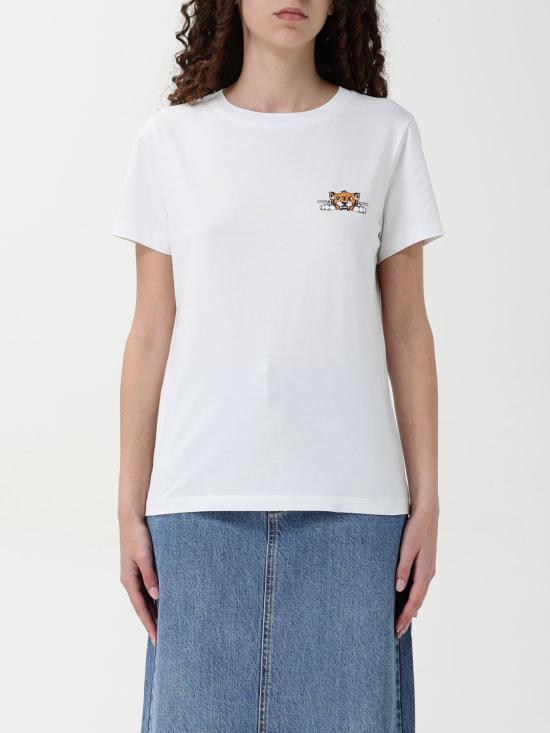 25FW 겐조 반팔 티셔츠 FF52TS1694SO 02 White