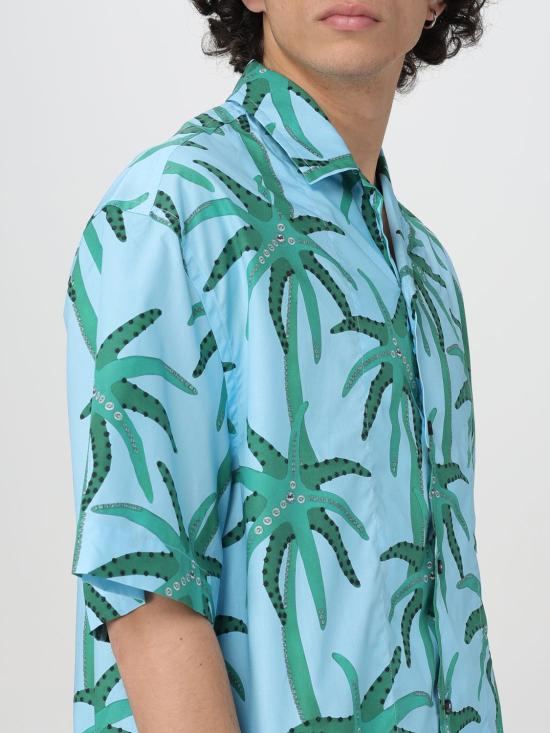 25FW 자크뮈스 반팔 셔츠 255SH2011677 3EJ Blue - JACQUEMUS