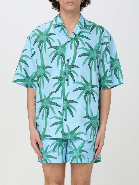 25FW 자크뮈스 반팔 셔츠 255SH2011677 3EJ Blue