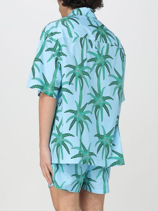 25FW 자크뮈스 반팔 셔츠 255SH2011677 3EJ Blue - JACQUEMUS