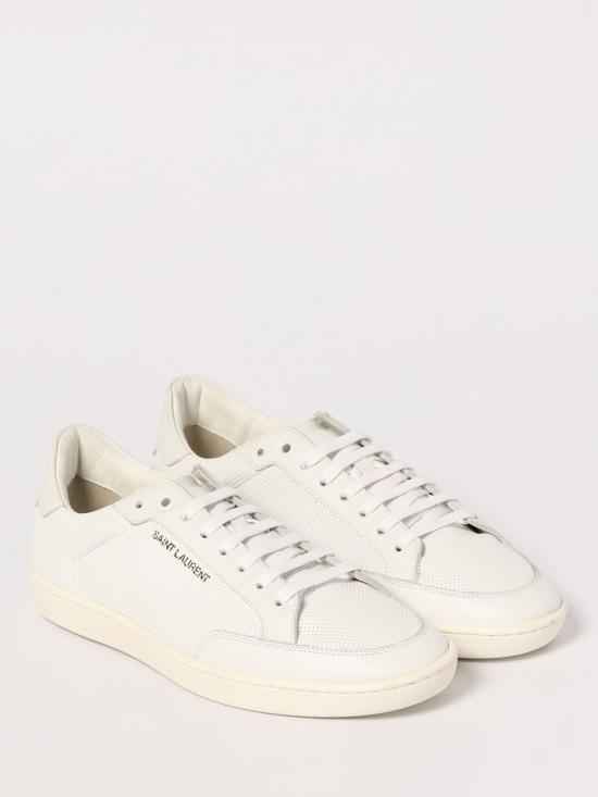 25SS 생로랑 뮬/슬리퍼 6032231JZ10 9030 White - SAINT LAURENT