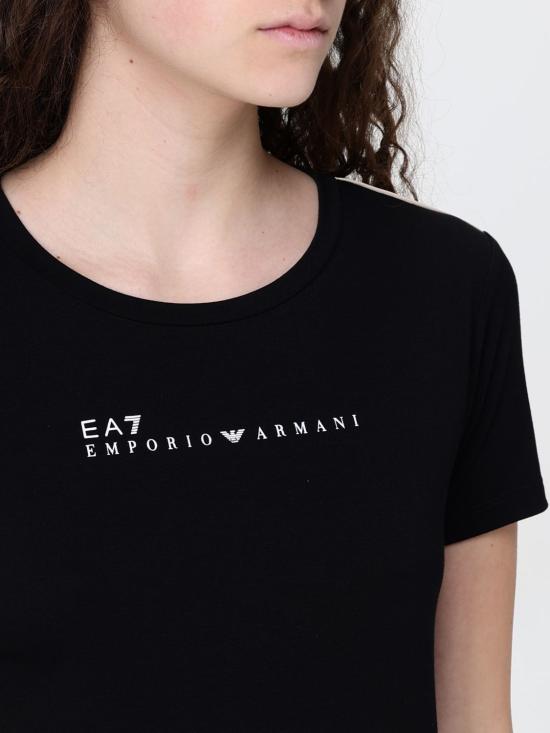 25SS 엠포리오 아르마니 반팔 티셔츠 7W000274AF12945 UC001 Black - EMPORIO ARMANI