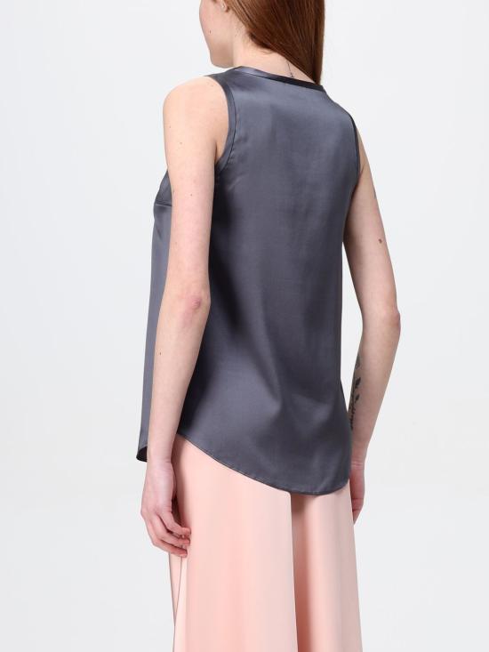 25SS 브루넬로 쿠치넬리 실크 탱크 탑 M0C59E0600 C079 Lead - BRUNELLO CUCINELLI