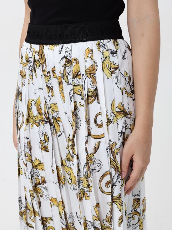 25SS 베르사체 숏 스커트 78HAE805NS574 G03 White - VERSACE