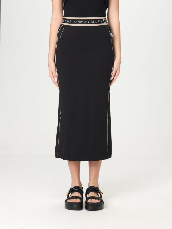 25SS 엠포리오 아르마니 숏 스커트 7W000279AF12501 UC001 Black