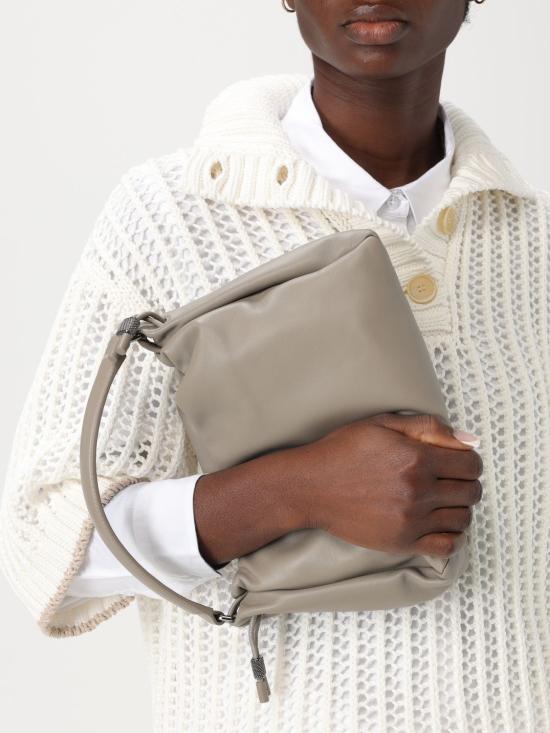 25SS 브루넬로 쿠치넬리 토트백 MBGPD3610 C8195 Grey - BRUNELLO CUCINELLI