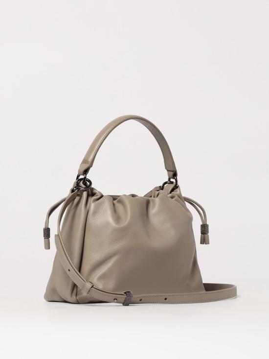 25SS 브루넬로 쿠치넬리 토트백 MBGPD3610 C8195 Grey - BRUNELLO CUCINELLI