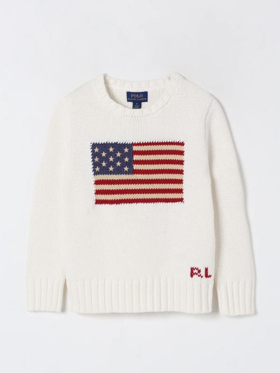 25FW [키즈] 폴로 랄프로렌 풀오버 322668285006 White