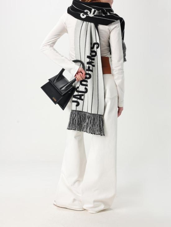 25SS 자크뮈스 머플러/스카프 255AC7582200 9FH Black - JACQUEMUS