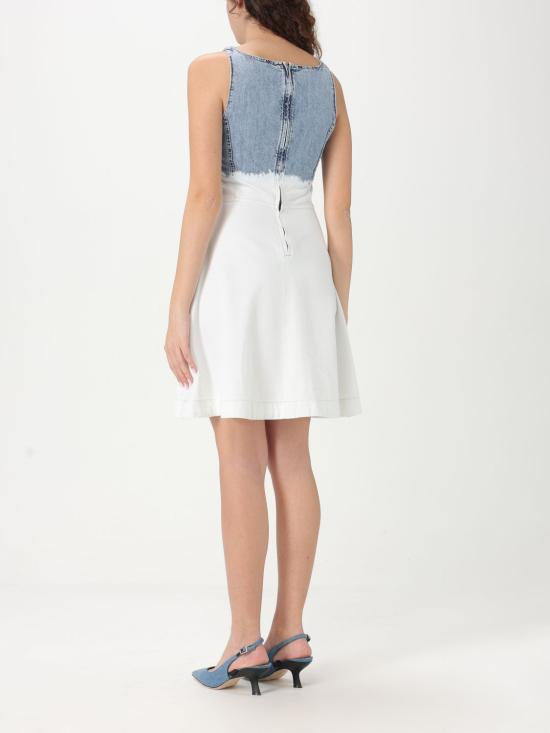 25SS 모스키노 숏 원피스 04193721 1483 Ice - MOSCHINO