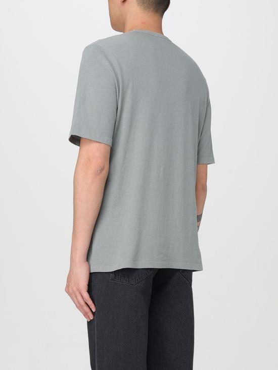 25FW 생로랑 반팔 티셔츠 818535YBHD2 1467 Grey - SAINT LAURENT