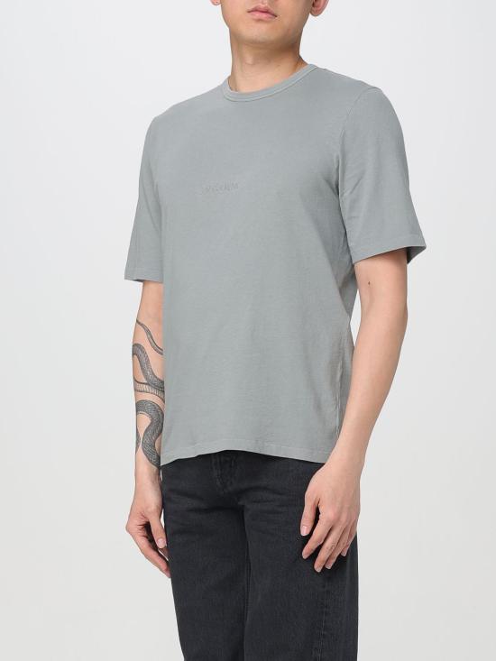 25FW 생로랑 반팔 티셔츠 818535YBHD2 1467 Grey - SAINT LAURENT