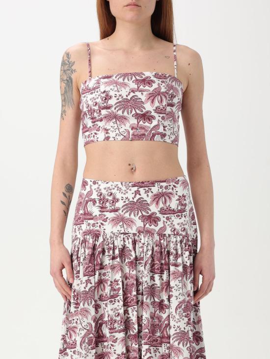 25FW 스타우드 민소매 티셔츠 R25R1171SP BDTL Burgundy