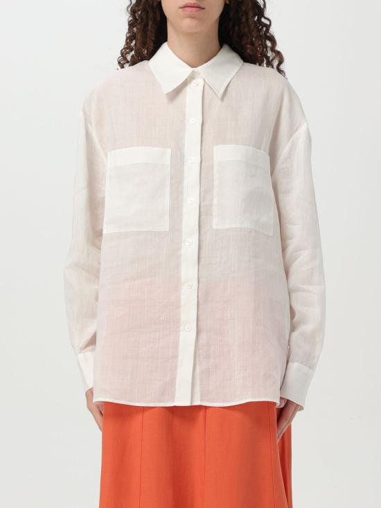 25FW 리우조 셔츠 WA5487T6861 10701 White