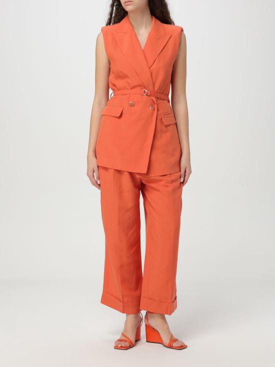 25FW 리우조 베스트 WA5133T4818 71446 Brick Red - LIU JO