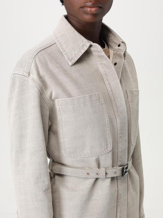 25SS 펜디 자켓 FLF677ASMB F1RX9 Beige - FENDI