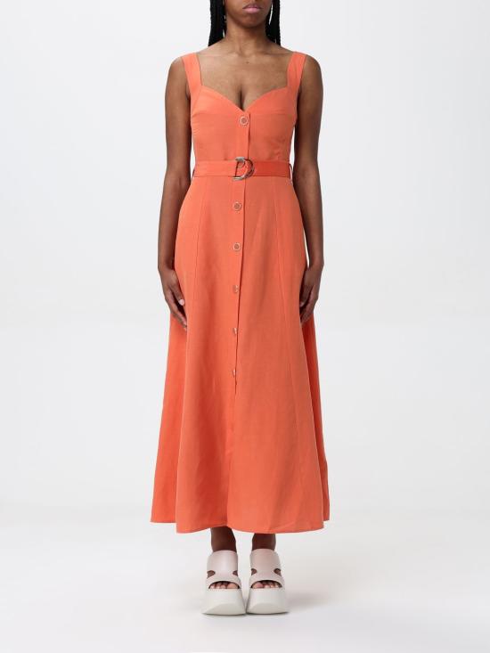 25FW 리우조 롱 원피스 WA5312T4818 71446 Brick Red