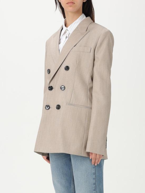 25FW 아미 자켓 FBV211WV0065 725 Beige - AMI