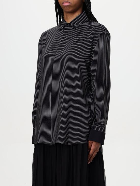 25FW 생로랑 블라우스 823656Y4K76 1095 Black - SAINT LAURENT