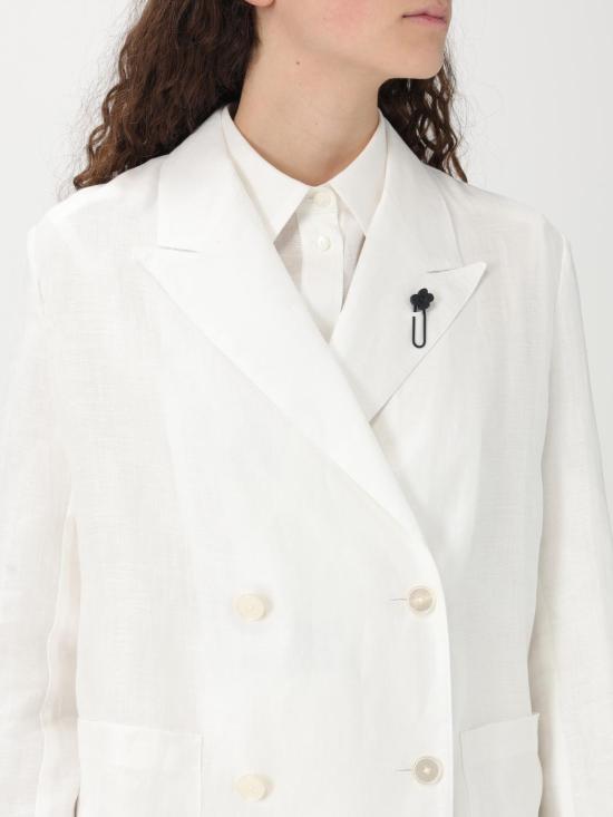 25SS 라르디니 자켓 P5PICASSOESD64806 100 White - LARDINI