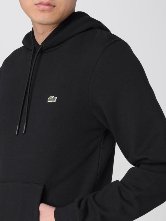 26SS 라코스테 후드 티셔츠 SH9839 31 Black - LACOSTE
