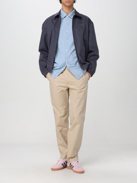 25FW 메종키츠네 스트레이트 팬츠 OM01117WW9031 0176 Sand - MAISON KITSUNE