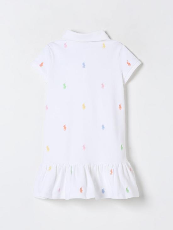 25FW [키즈] 폴로 랄프로렌 원피스 312965146 001 White - POLO RALPH LAUREN