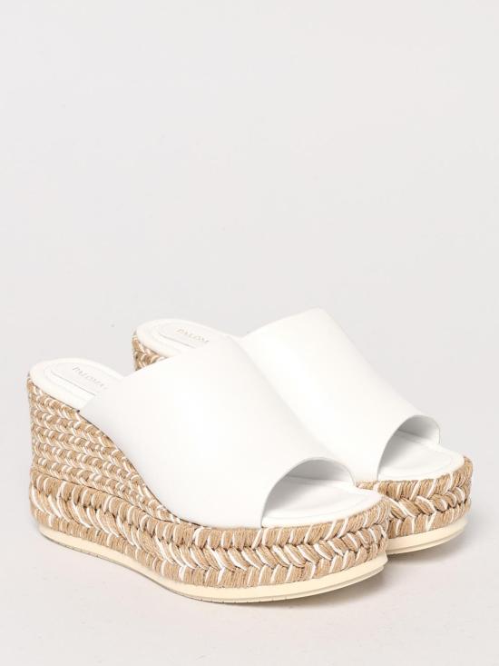 25SS 팔로마바르셀로 뮬/슬리퍼 263201 White - PALOMA BARCELO