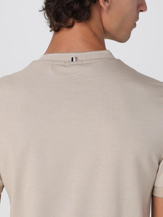 25SS 보스 반팔 티셔츠 50536847 275 Beige - BOSS