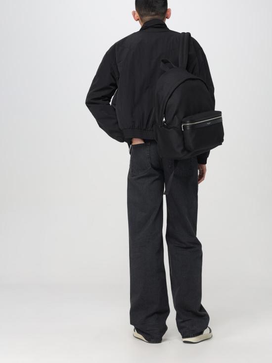 25SS 생로랑 CITY 시티 클래식 로고 백팩 534967FAEBS 1000 Black - SAINT LAURENT
