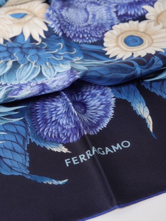 25SS 살바토레 페라가모 머플러/스카프 310196 780052 003 Blue - SALVATORE FERRAGAMO