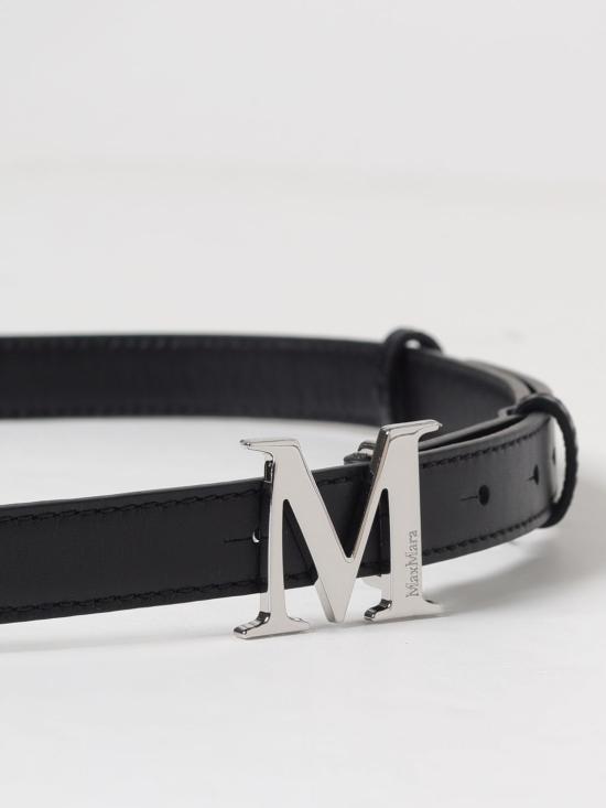 25FW 막스마라 레귤러 벨트 2514501012600 003 Black - MAX MARA