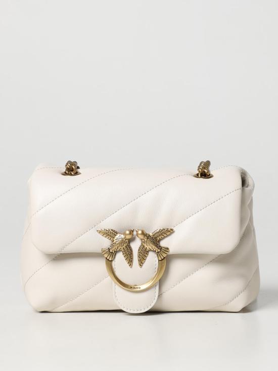 25FW 핑코 크로스백 100039A0F2 Z14Q Ivory