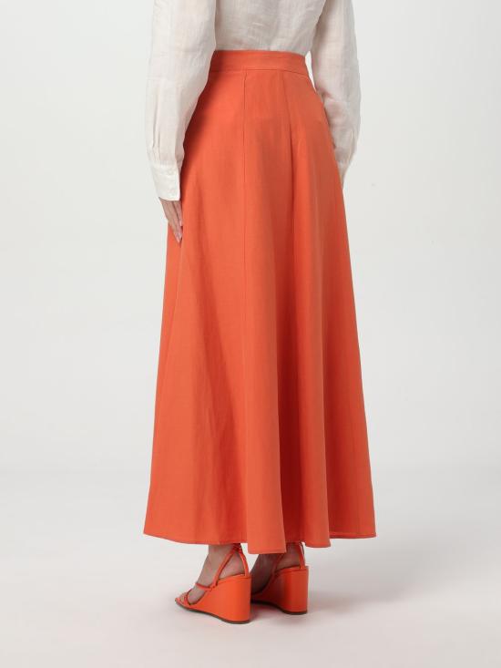 25FW 리우조 롱 스커트 WA5353T4818 71446 Orange - LIU JO