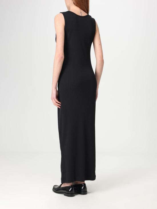 25SS 메종키츠네 롱 원피스 MW01602KJ0125 P199 Black - MAISON KITSUNE