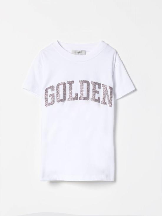 25FW [키즈] 골든구스 티셔츠 GKP01390P00194312192 White