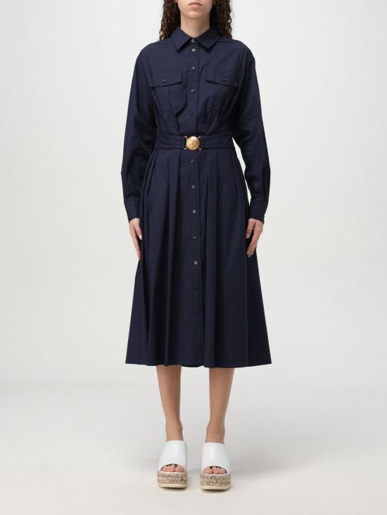 25SS 랄프 로렌 롱 원피스 250957121 001 Blue