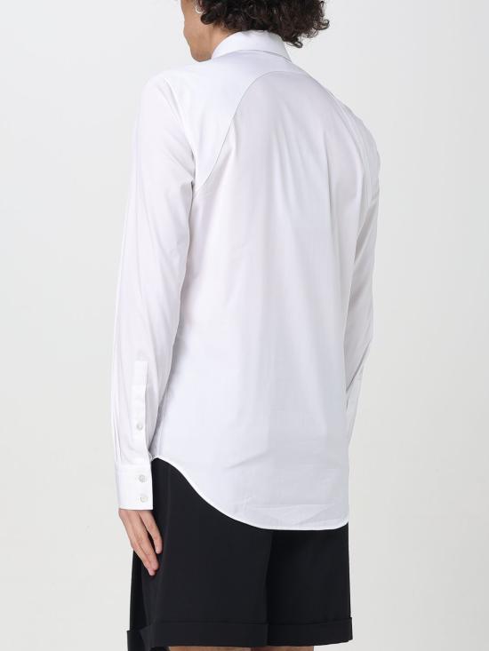 25FW 알렉산더 맥퀸 T바 하네스 셔츠 828259QNAAX 9000 White - ALEXANDER MCQUEEN