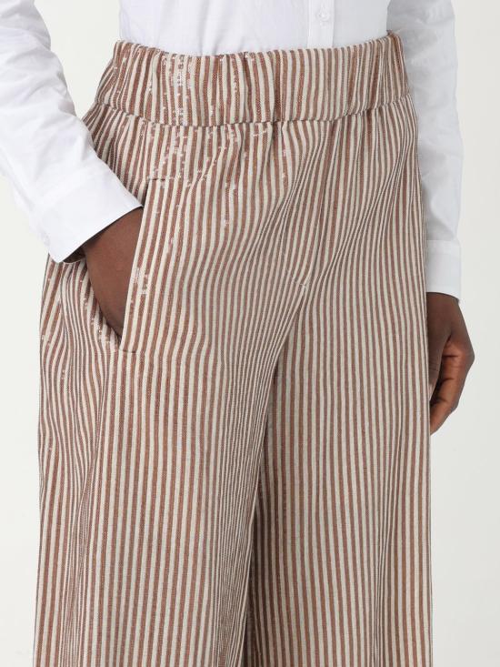 25SS 브루넬로 쿠치넬리 스트레이트 팬츠 MM633P8897 C200 Rope - BRUNELLO CUCINELLI