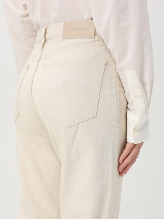 25SS 캘빈클라인 데님 팬츠 K20K208263 1AJ Cream - CALVIN KLEIN