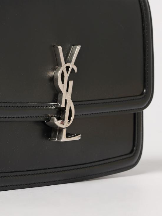 25FW 생로랑 숄더백 7110390SX0E 1000 Black - SAINT LAURENT