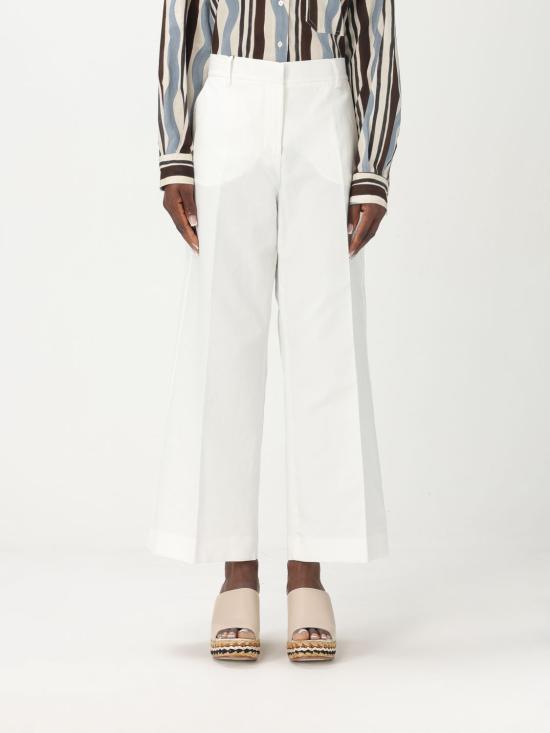 25SS 위켄드막스마라 스트레이트 팬츠 2515131032600 001 White