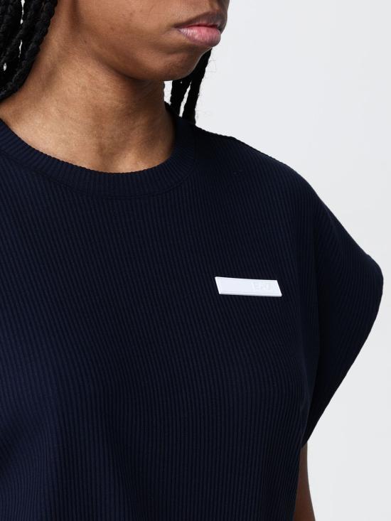 25SS 엠포리오 아르마니 민소매 티셔츠 7W000348AF12654 UB102 Blue - EMPORIO ARMANI