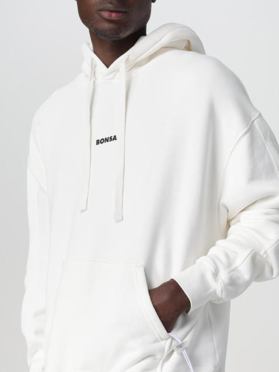  본사이 후드 티셔츠 SS24SW003001 OFWHIT White - BONSAI