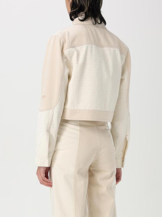 25SS 펜디 자켓 FLF802AT23 F08QQ White - FENDI