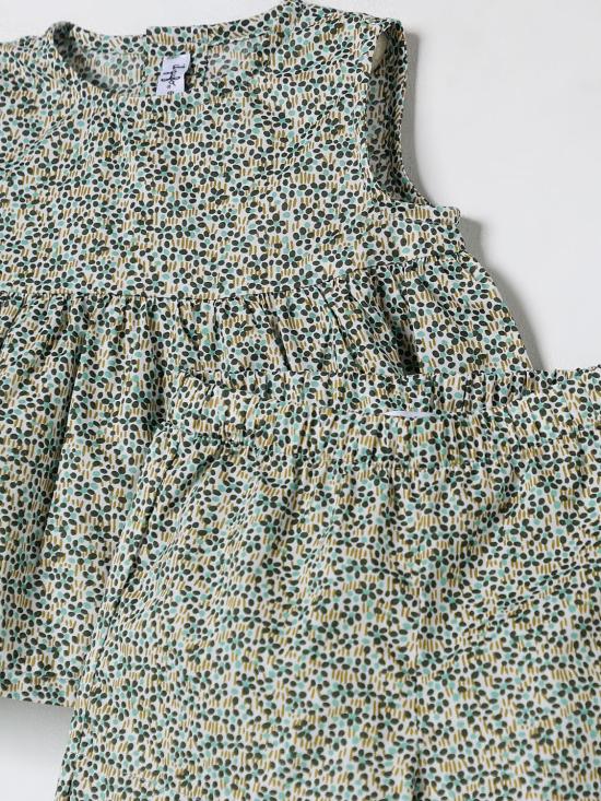 25SS [키즈] 일 구포 오버롤 P25DP557C4139 577 Forest Green - IL GUFO