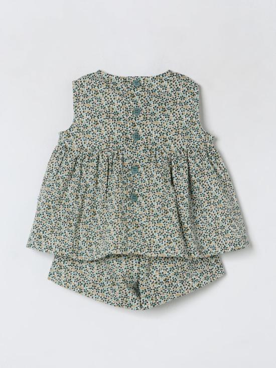 25SS [키즈] 일 구포 오버롤 P25DP557C4139 577 Forest Green - IL GUFO