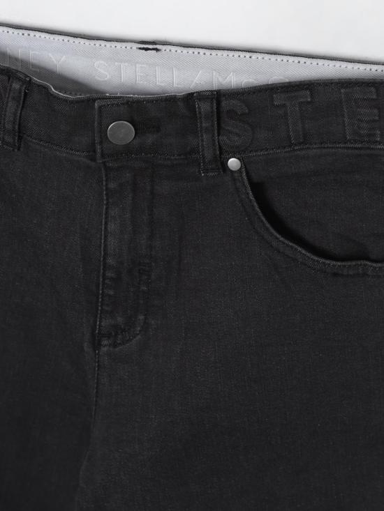 25FW [키즈] 스텔라 맥카트니 진 TV6P20Z0153 930 Black - STELLA MCCARTNEY